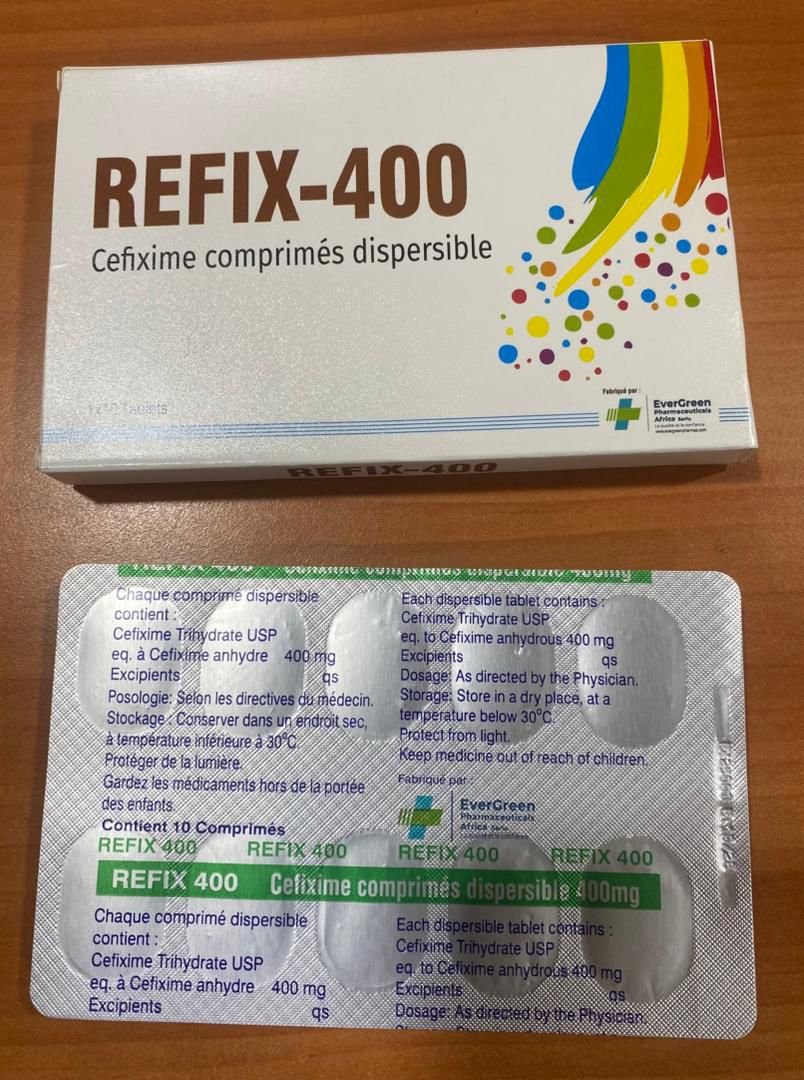 REFIX-400 — Antibiothérapie