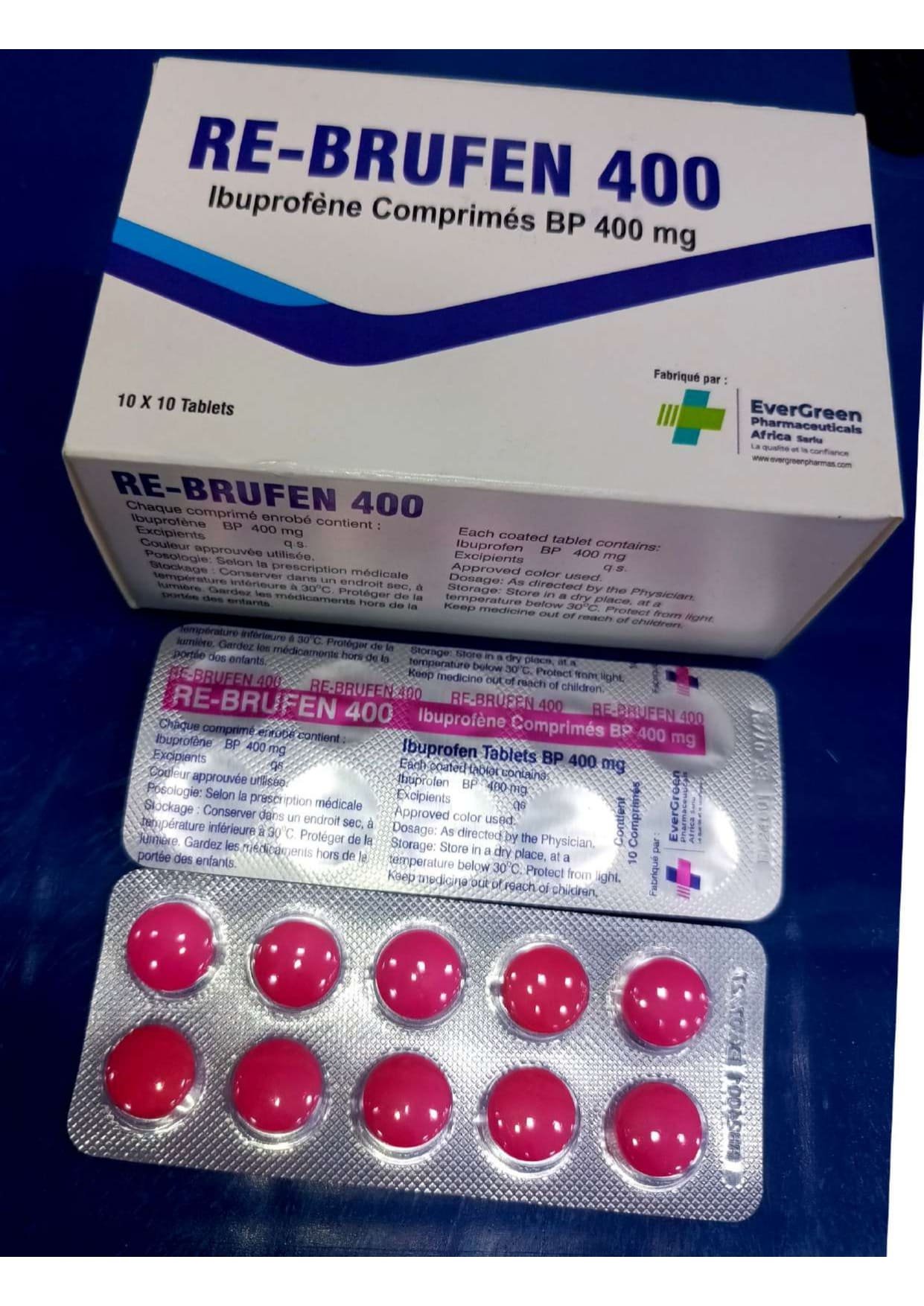 REBRUFEN 400 — Anti-inflammatoires / Antalgiques