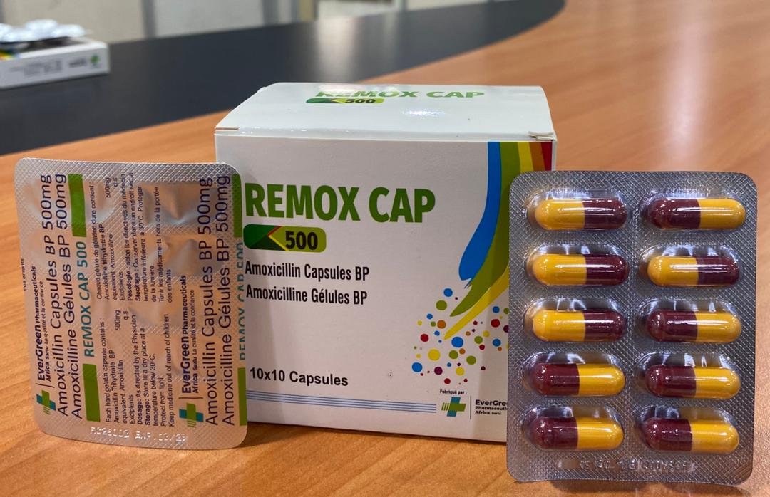 REMOX CAP 500 — Antibiothérapie